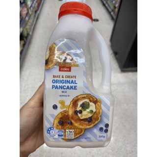 Original Pancake Mix ( Coles Brand ) 350 G. แป้งสำเร็จรูป สำหรับทำ แพนเค้ก ( ตรา โคลส์ ) ออริจินัล แพนเค้ก มิกซ์