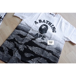 BAPE TEE HEAD BLACK WHITE