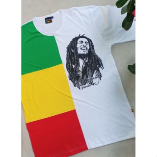 เสื้อยืด พิมพ์ลาย Rasta Bob Marley reggae JATIMAIKA rastawear