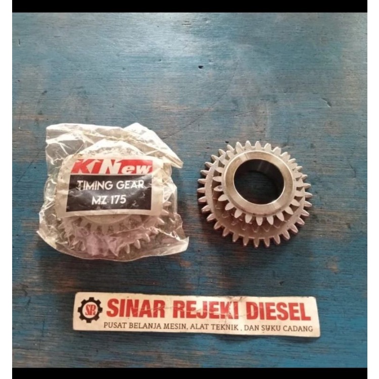 MESIN เกียร์เพลาข้อเหวี่ยง Timing Gear Gir As Kruk เครื่องยนต์ Yamaha MZ175 MZ200 Genset Yamaha EF26