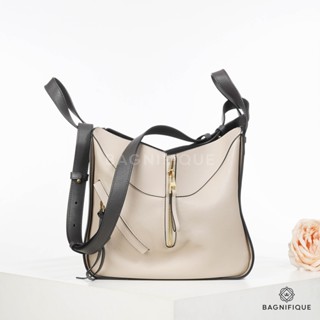 LOEWE HAMMOCK 26 BEIGE CALF GHW