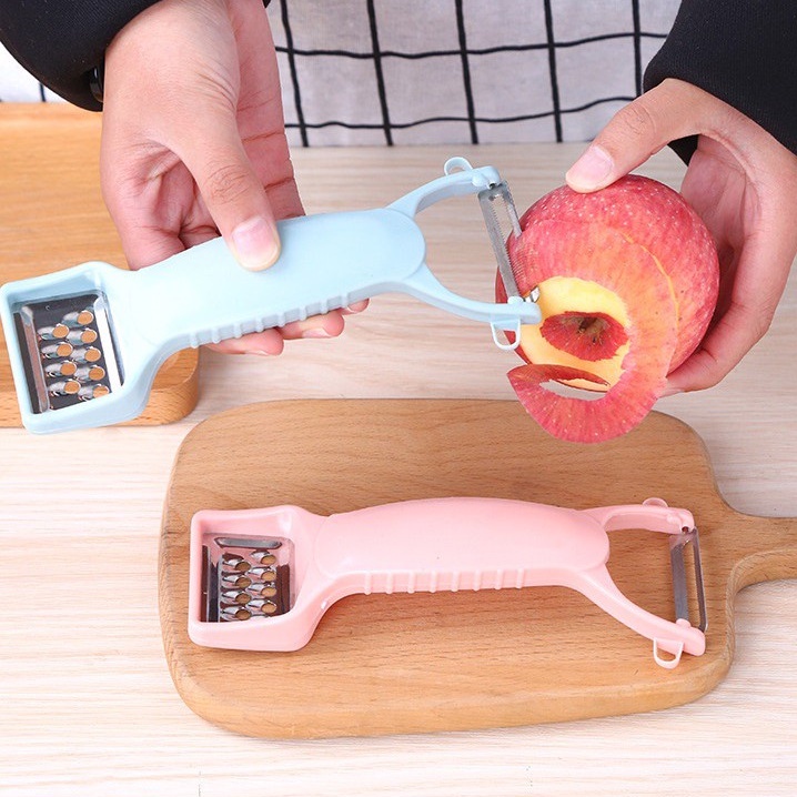 [HCM] เครื่องปอกผักและผลไม้ 2 หัวมัลติฟังก์ชั่น รุ่นใหม่ H142 - Egreen Disposable