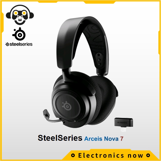 SteelSeries ARCTIS NOVA 7 หูฟังไร้สายบลูทูธสำหรับเล่นเกมหูฟัง WIRELESS Bluetooth gaming headset head