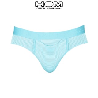 HOM(ออฮ์ม) รุ่น359852-0PF กางเกงในชาย Simon HO1 Mini ผ้าModal เป้าเปิดบนเหมาะสำหรับคนถนัดซ้ายและขวาตัดเย็บแบบMicroCut