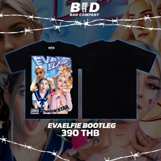 [ใช้โค้ดหน้าร้านลด 50บาท]StreetStyle_Shop | เสื้อยืดUnisexสกรีนลาย Eva Elfie Bootleg เสื้อผู้ชาย เสื้อผู้หญิง 12_05