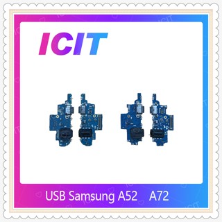 USB Samsung A52 4G/5G อะไหล่สายแพรตูดชาร์จ แพรก้นชาร์จ Charging Connector Port Flex Cable（ได้1ชิ้นค่ะ) ICIT-Display