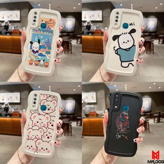 เคส Vivo Y11 Y12 Y15 Y17 เคสโทรศัพท์กันกระแทกรูปแบบหยักใหม่น่ารัก KLQ