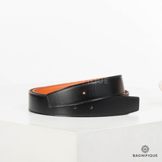 HERMES BELT 95 CHOCO ORANGE