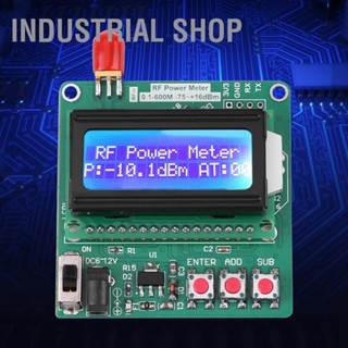 BIndustrial Shop เครื่องวัดค่าความถี่วิทยุดิจิทัล Lcd Rf -75~16 Dbm 1-600MHz