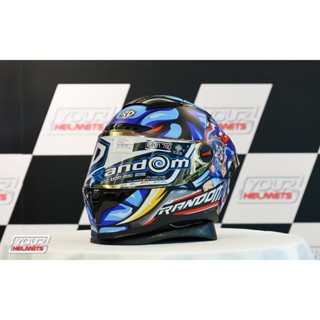 หมวกกันน็อค RANDOM HELMETS รุ่นCZ-R B  CHANG SUEK MATT BLUE