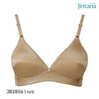 Jintana เสื้อชั้นใน (ไม่เสริมโครง) รุ่น Basic Bra รหัส JB2856 สีเบจ