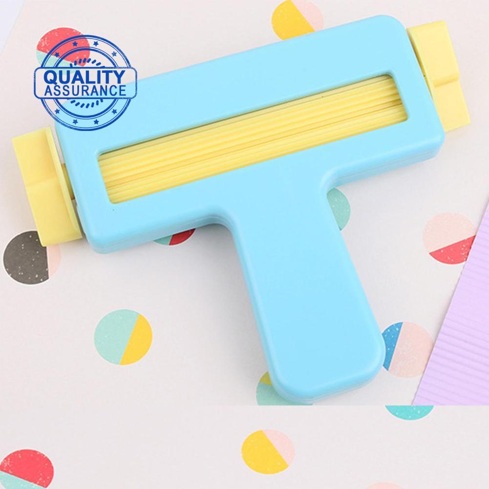 FISKARS Straight Edge PAPER CRIMPER เครื่องมือ 6.5" Texture Roller Paper Crimper ที่มีทิศทาง, B5M3