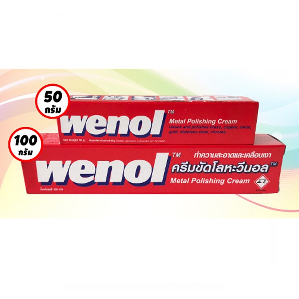 น้ำยาขัดสแตนเลส ยี่ห้อ WENOL