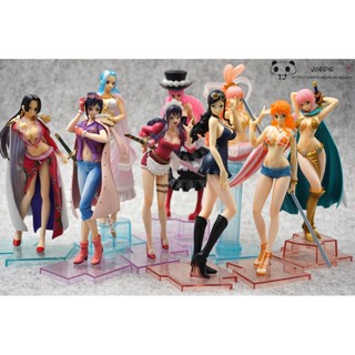 Girls Selection Set ของแท้ JP แมวทอง - Girls Selection Bandai [โมเดลวันพีช] (9 ตัว)