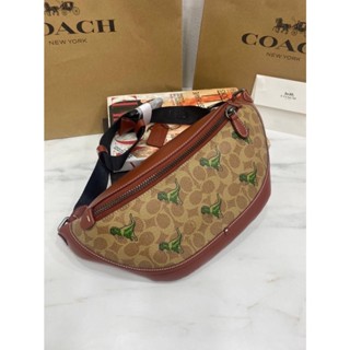 Coach CF078 dinosaur belt bag crossbody slingbag