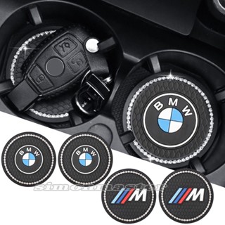 แผ่นรองแก้วน้ํา กันลื่น กันน้ํา สําหรับ BMW M Power X3 X6 X5 X4 X2 GT320 2 ชิ้น ต่อชุด