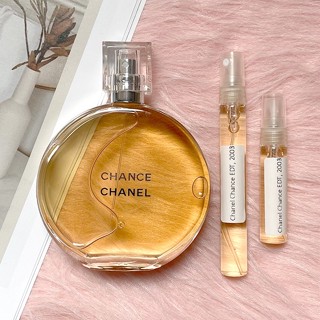 【🚛พร้อมส่ง】น้ำหอมแบ่งขาย แบรนด์แท้ 💯% Chanel Chance Eau de Toilette 5ml 10ml