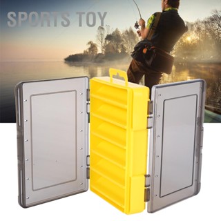 Sports Toy Portable PVC Fishing Lure Hook Tackle Box Storage Case Multifunctional