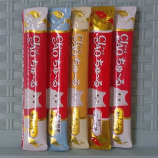 ขนมแมวเลีย ciao คละรส 5 ซอง