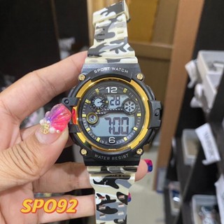 SPORT WATCH ดิจิตอลลายทหารงานแท้กดสั่งได้เลย SPO90