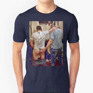 [S-5XL]Pda T Shirt 100% Cotton Homoerotic Art Gay Art Gay Men Male Art Gay Erotic Art Queer Art Big Size 6xl Tee Gi_42