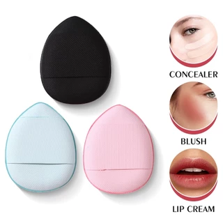 พัฟฟองน้ําขนาดมินิ มี 6 สี พัฟฟองน้ําแต่งหน้า ขนาดเล็ก พัฟแต่งหน้า ใส่บนนิ้วมือแต่งหน้าและใช้รองพื้นและคอนซีลเลอร์อย่างส