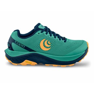 TOPO ATHLETIC TRAIL-ULTRAVENTURE 3 WOMEN TEAL/ORANGE - รองเท้าวิ่งเทรลผู้หญิง