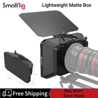 SmallRig Lightweight Matte Box For Mirrorless DSLR Cameras Compatible with 67mm/ 72mm/77mm/82mm/114mm Lens 2660