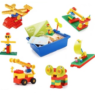 Moc บล็อกตัวต่อ LEGOes Duplo 9656 DIY ของเล่นเสริมการเรียนรู้เด็ก