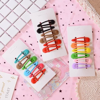 Cute 042 กิ๊บติดผม กิ๊บแป๊ก ทรงหยดน้ำ 6 ชิ้น/แผง รุ่น ยาว 5 cm.
