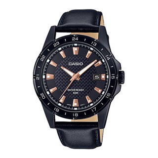 🎁CASIO STANDARD MTP-1290BL-1A2 ของแท้ 100% พร้อมส่ง ประกัน 1 ปี