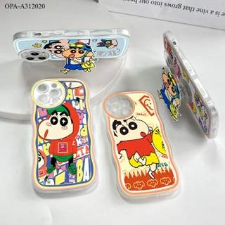 OPPO A31 A53 A33 A54 A55 A57 A92 A52 A93 A77S 2022 2020 4G สำหรับ Case Funny Crayon Shin-chan เคส เคสโทรศัพท์ เคสมือถือ TPU Soft Cases