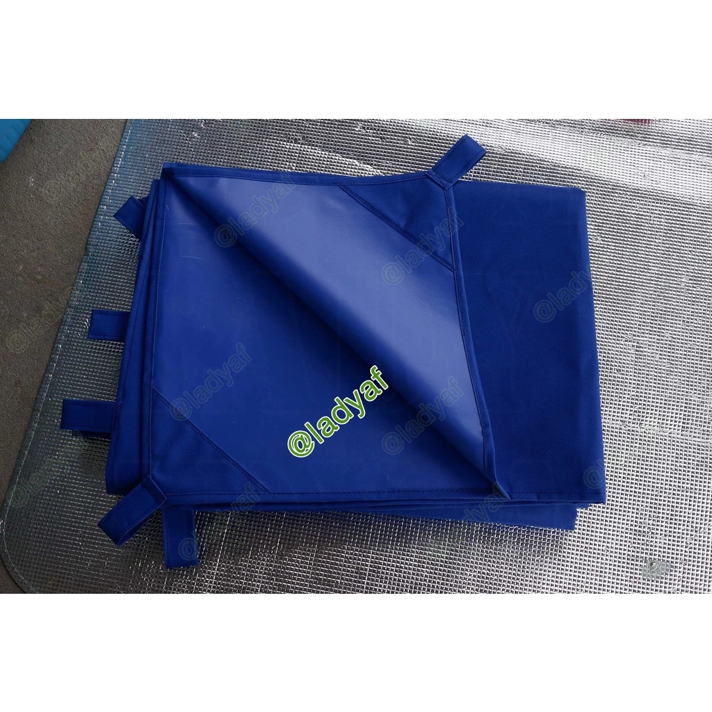 ฟลายชีท ผ้าใบกางเต็นท์ 600D เคลือบ PVC ขนาด 4x5 เมตร thumbnail 7
