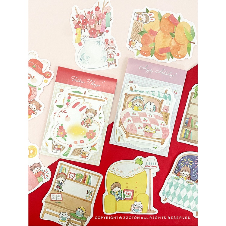พร้อมส่ง Molinta Memo pad ลายธีมคริสมาส ปีใหม่ น่ารักๆ