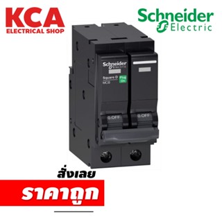 Schneider เมนเซอร์กิตเบรกเกอร์ Main Circuit Breaker 2P 16A - 63A รุ่น QOvs