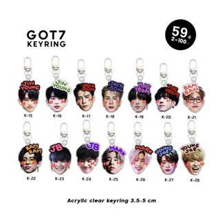 พวงกุญแจอะคริลิค Got7 สินค้าพร้อมส่ง