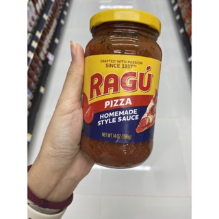 Homemade Style Pizza Sauce ( Ragu Brand ) 396 G. ซอสสำหรับราดหน้า พิซซ่า ( ตรา รากู )