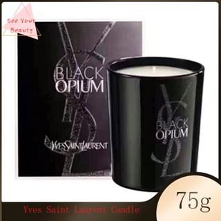 YSL Yves Saint Laurent Candle Black Opium&amp;Mon Paris เทียนหอม 75g