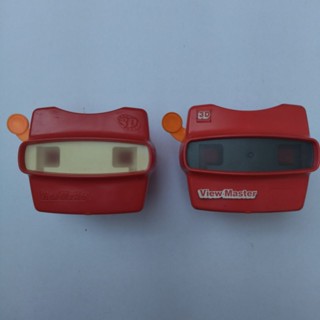 กล้อง ส่องฟิล์มกระดาษ ของเล่นวินเทจ วิวมาสเตอร์  View Master 3D เลือกตัวใดตัวหนึ่งในรายการ มือสองสภาพดีทำงานปกติ