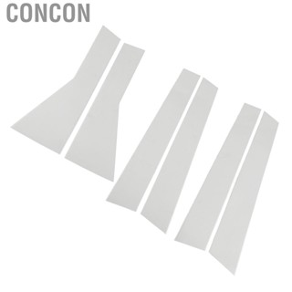 Concon Car Center Pillar Cover Trim Stainless Steel B C Molding Replacement for Subaru Forester SK