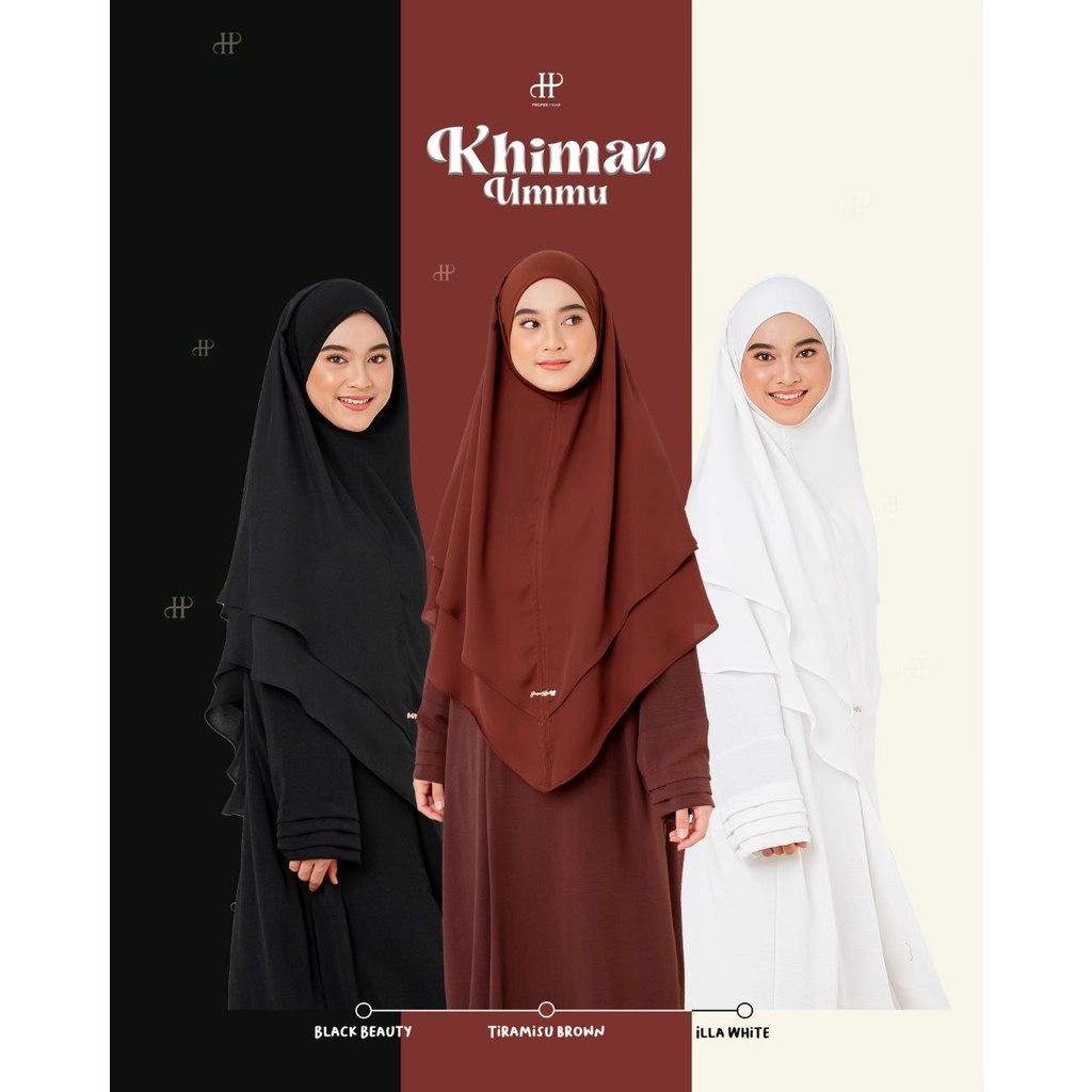 PROPERHIJAB COLLECTION UMRAH KHIMAR UMMU | ฟาติมะห์ จูบาห์