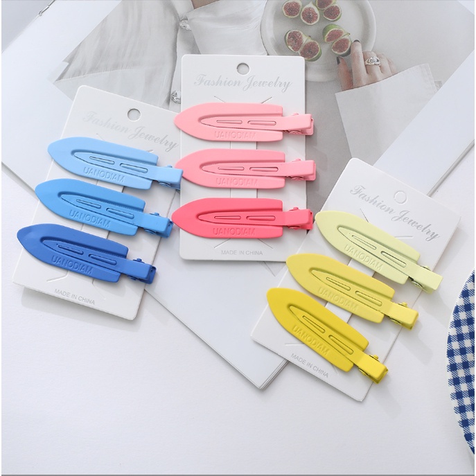 [พร้อมส่งจากไทย] กิ๊บติดผม โลหะ สีแคนดี้ สวยงาม สไตล์เกาหลี เครื่องประดับ แฟชั่นสําหรับผู้หญิง A075