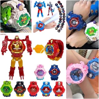 Robot Watch นาฬิกาหุ่นยนต์แปลงร่าง Super Hero