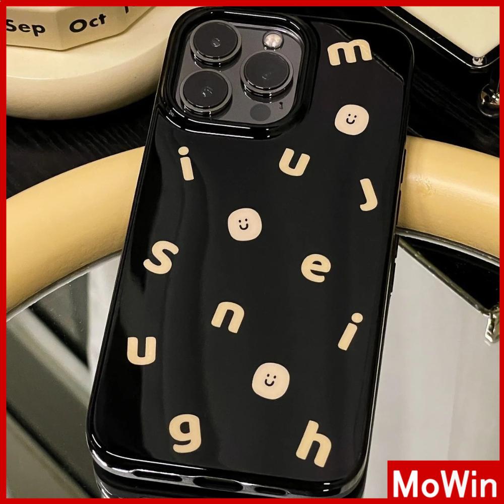 For 14 Pro Max iPhone Case Gloss Black TPU Soft Case Shockproof Protection Camera Simple Style Compatible For For iPhone 13 Pro Max 12 Pro Max 11 Pro Max 7plus XR xs max