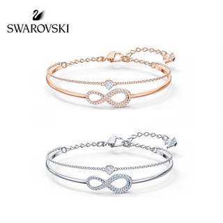 Swarovski กำไล Swarovski แท้ ความรักนิรันดร์ กำไลข้อมือ สร้อยข้อมือ คริสตัลแฟชั่น Infinity Bracelet ของแท้ 100%