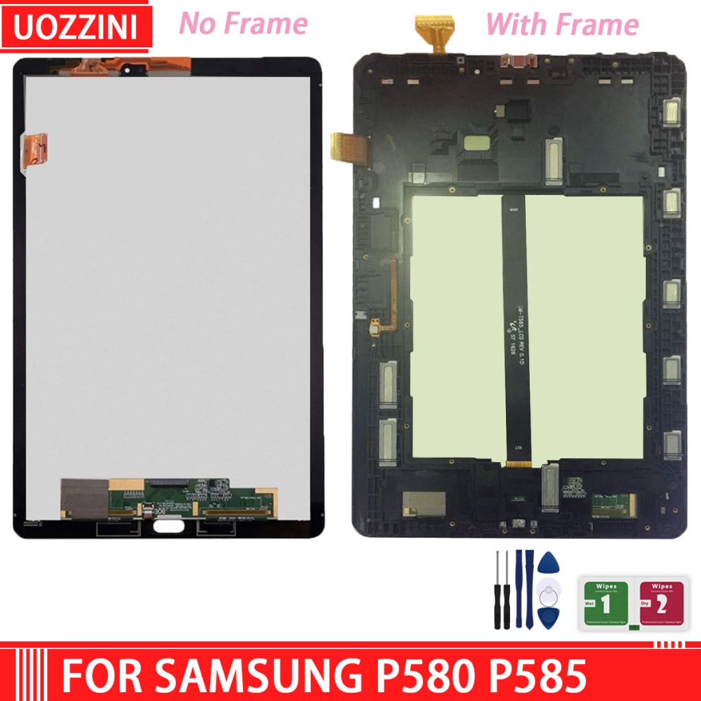 หน้าจอแสดงผล LCD SM-P580 สําหรับ Samsung Galaxy Tab A 10.1 2016 SM-P585 P580 P585