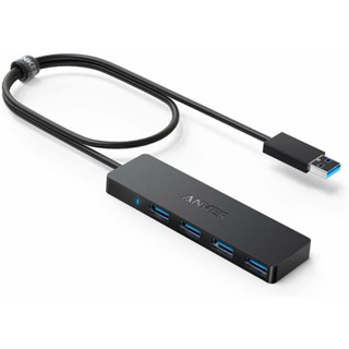 Anker 4-Port Ultra-Slim Data USB 3.0 Hub with 2ft Extended Cable for Mac Pro HDD