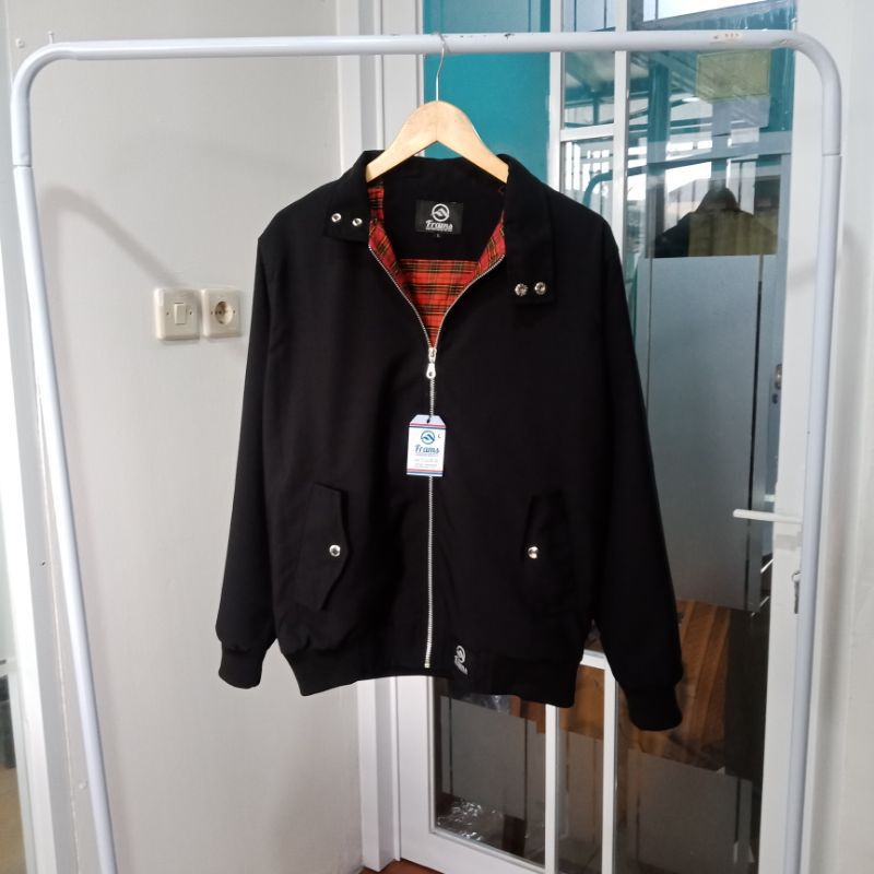 HARINGTONE CANVAS JACKET - HARINGTON CANVAS JACKET // BOMBER HARINGTON // จ่ายเงินปลายทาง