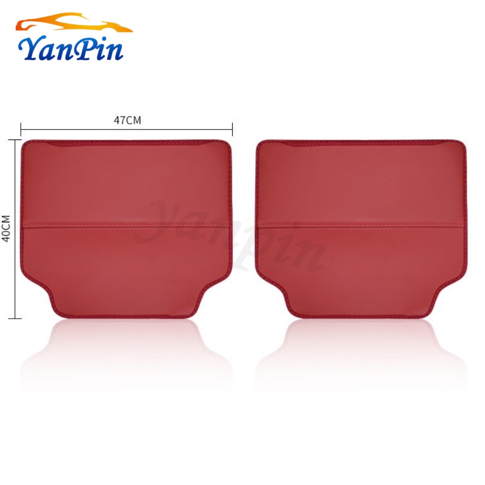 For BMW แผ่นกันเตะเบาะหลังรถยนต์ สําหรับ BMW F30 F20 F10 E34 E46 E60 E90 E36 X1 X3 X5 G20 G30 - รูปที่ 6