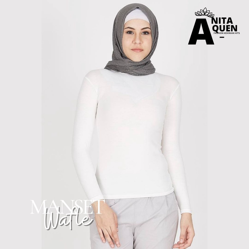 ด้านใน Cuffs ALL SIZE WAFLE PREMIUM CLOTHES / WOMEN& 39;S TURTLENECK ข้อมือภายใน